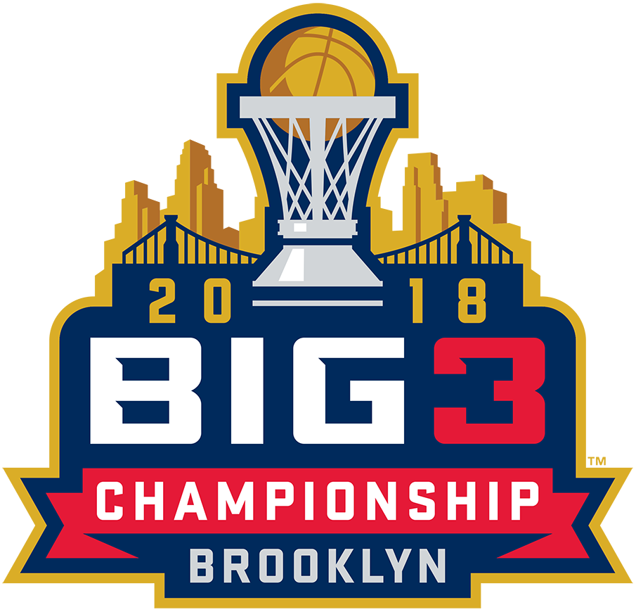 BIG3 Championship 2018 Primary Logo iron on transfers for clothing